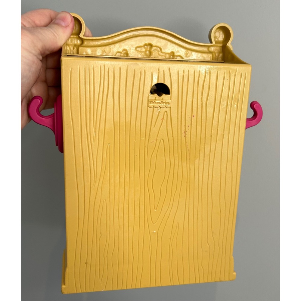 Fisher Price Briarberry Furniture Lot 1999 Vintage Stove Vanity Wardrobe 75013 - Picture 4 of 8
